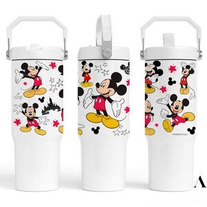 Custom Personalized Birthday gift for her. Disney Mickey Mouse 30oz IceFlow Flip